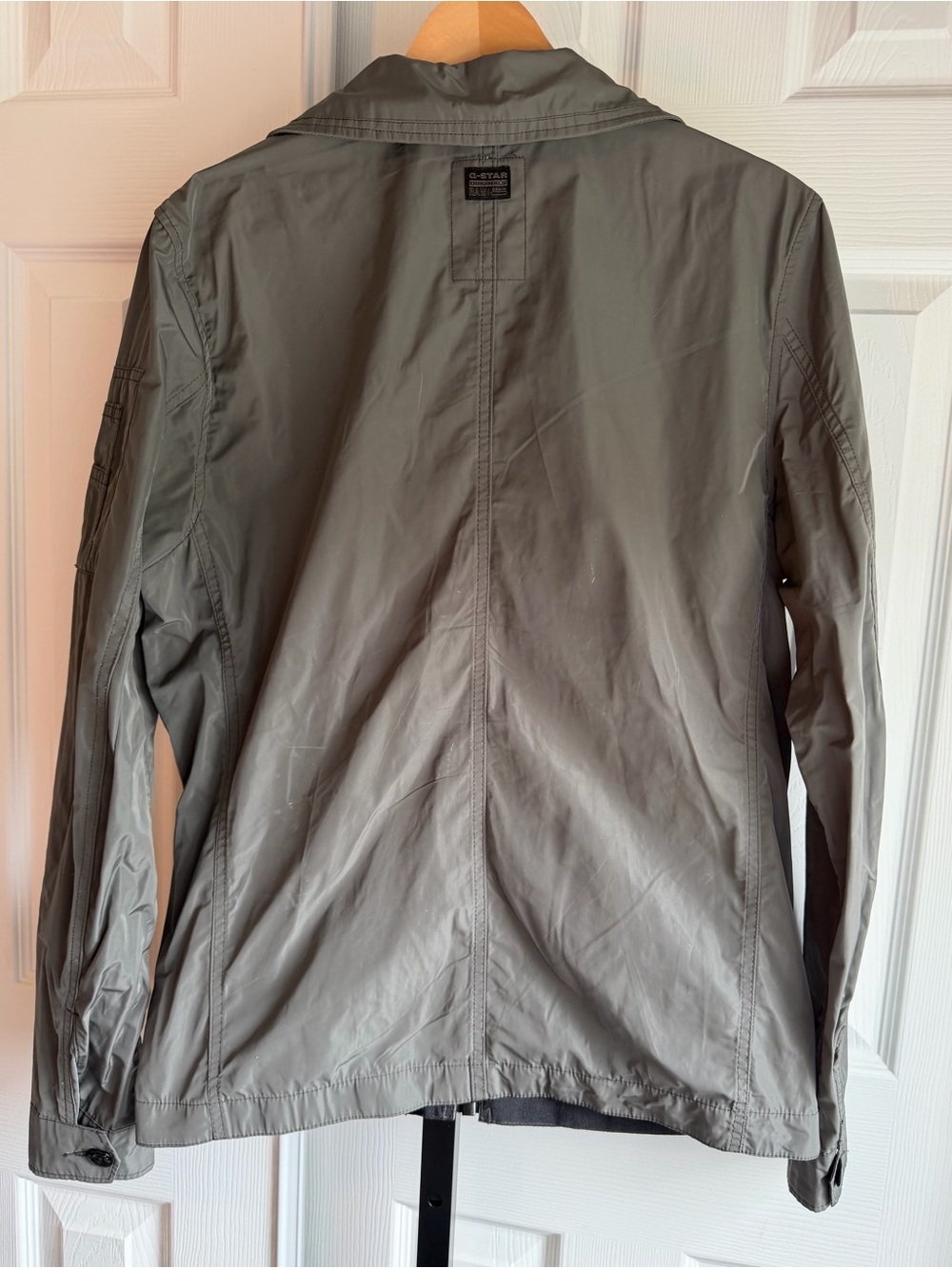 G-Star Timor Nylon Cargo Jacket Gray 
Men’s Size: M - Picture 3 of 7